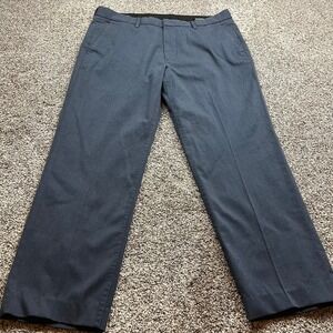 Bonobos Monday‎ Dress Pants Mens 35x28 Blue Herringbone Slim
